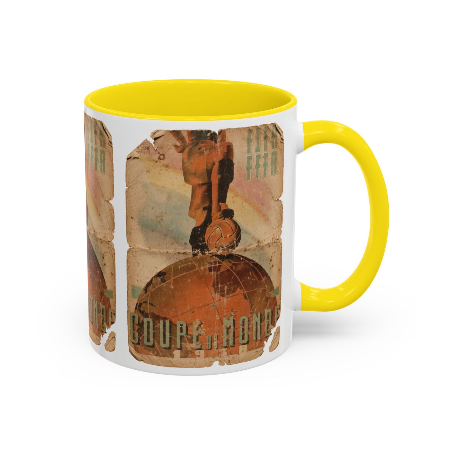 France 1938 World Cup Poster Coffee Mug (11, 15oz)