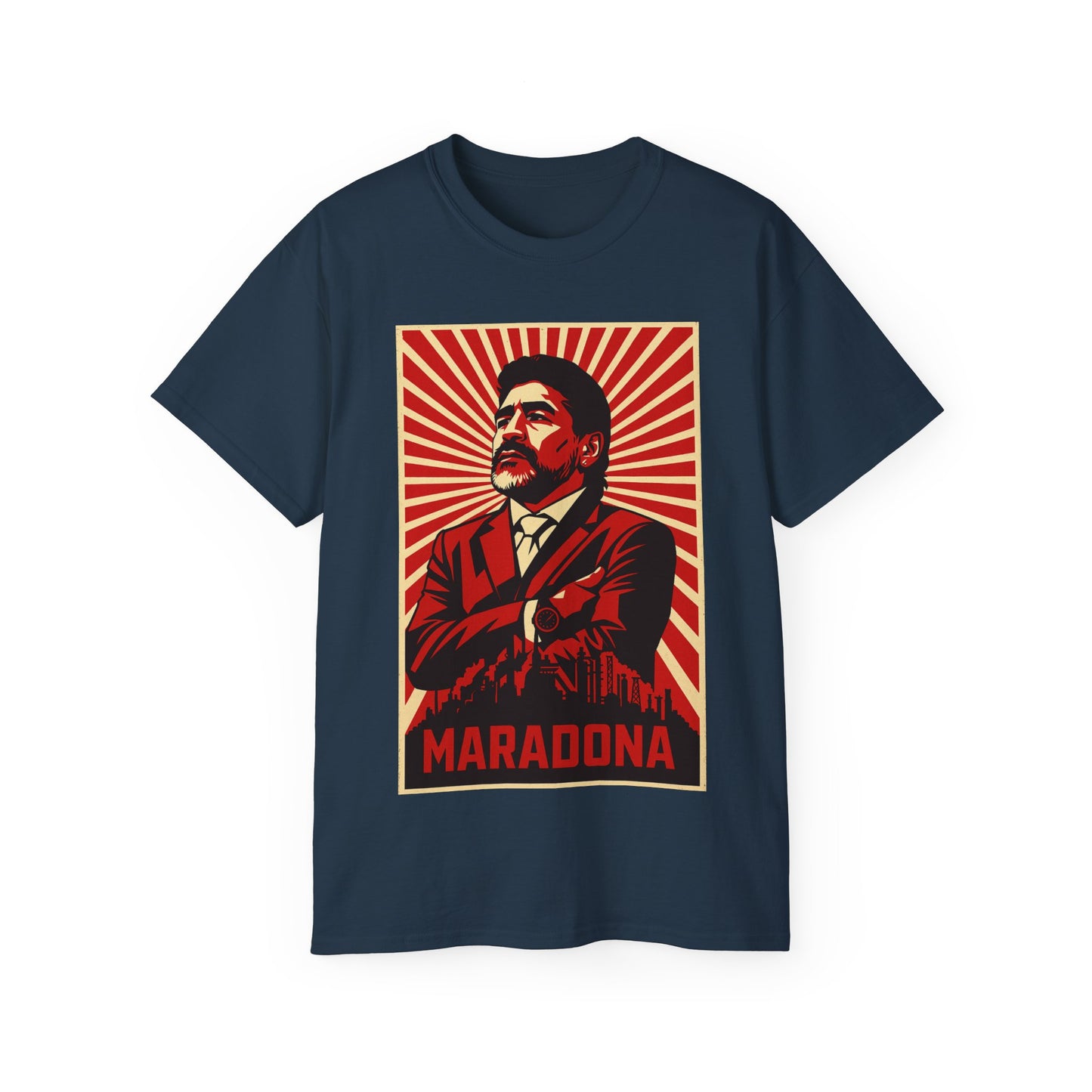 Maradona Propaganda Poster T-Shirt - Argentina