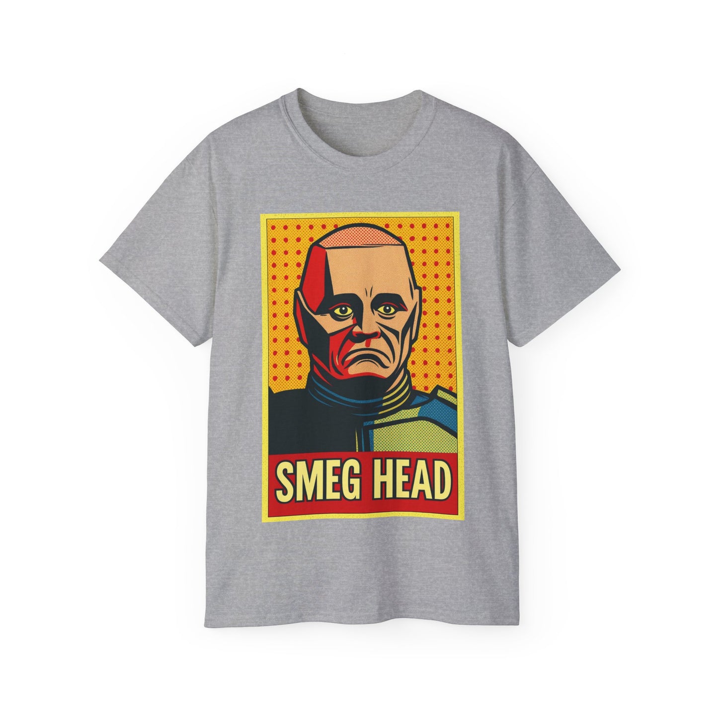 Kryten Smeg Head Red Dwarf T-Shirt