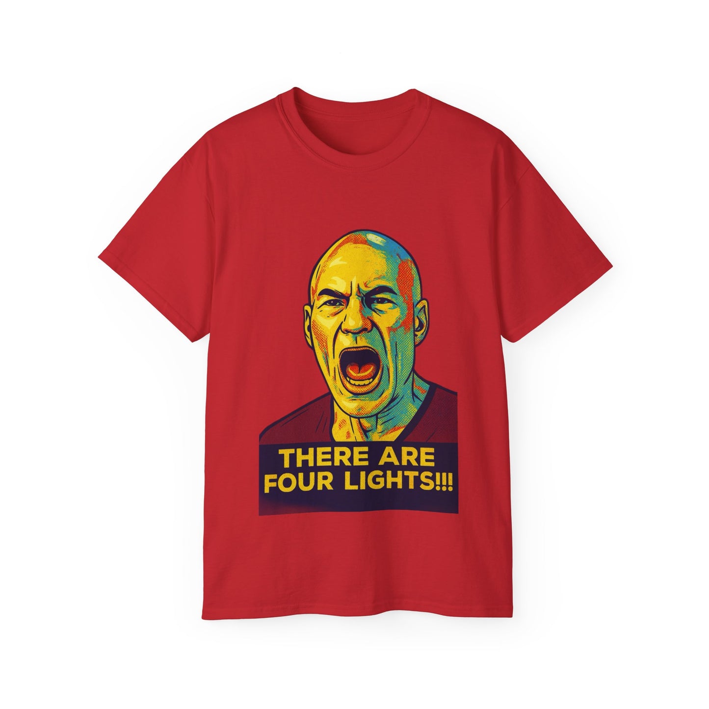 Star Trek Captain Picard Four Lights T-Shirt