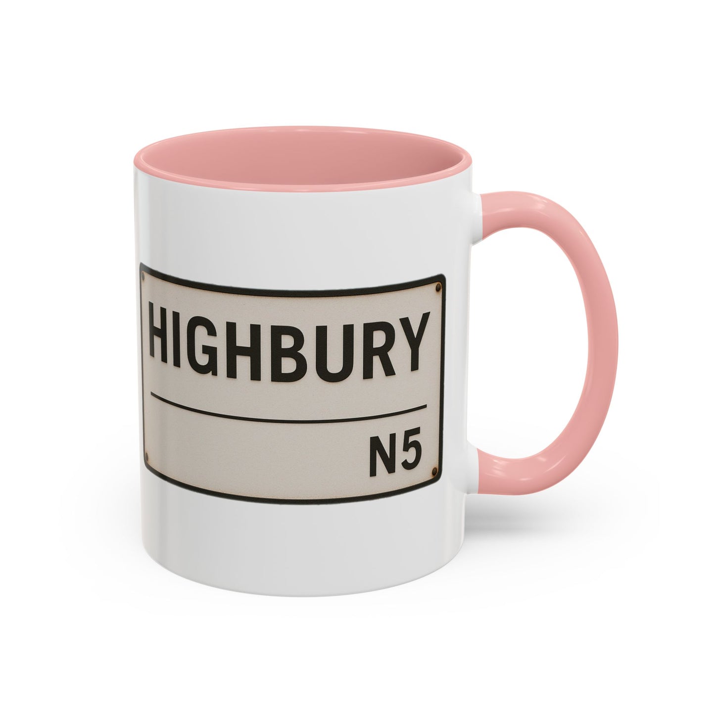 Highbury Arsenal Road Sign Mug
