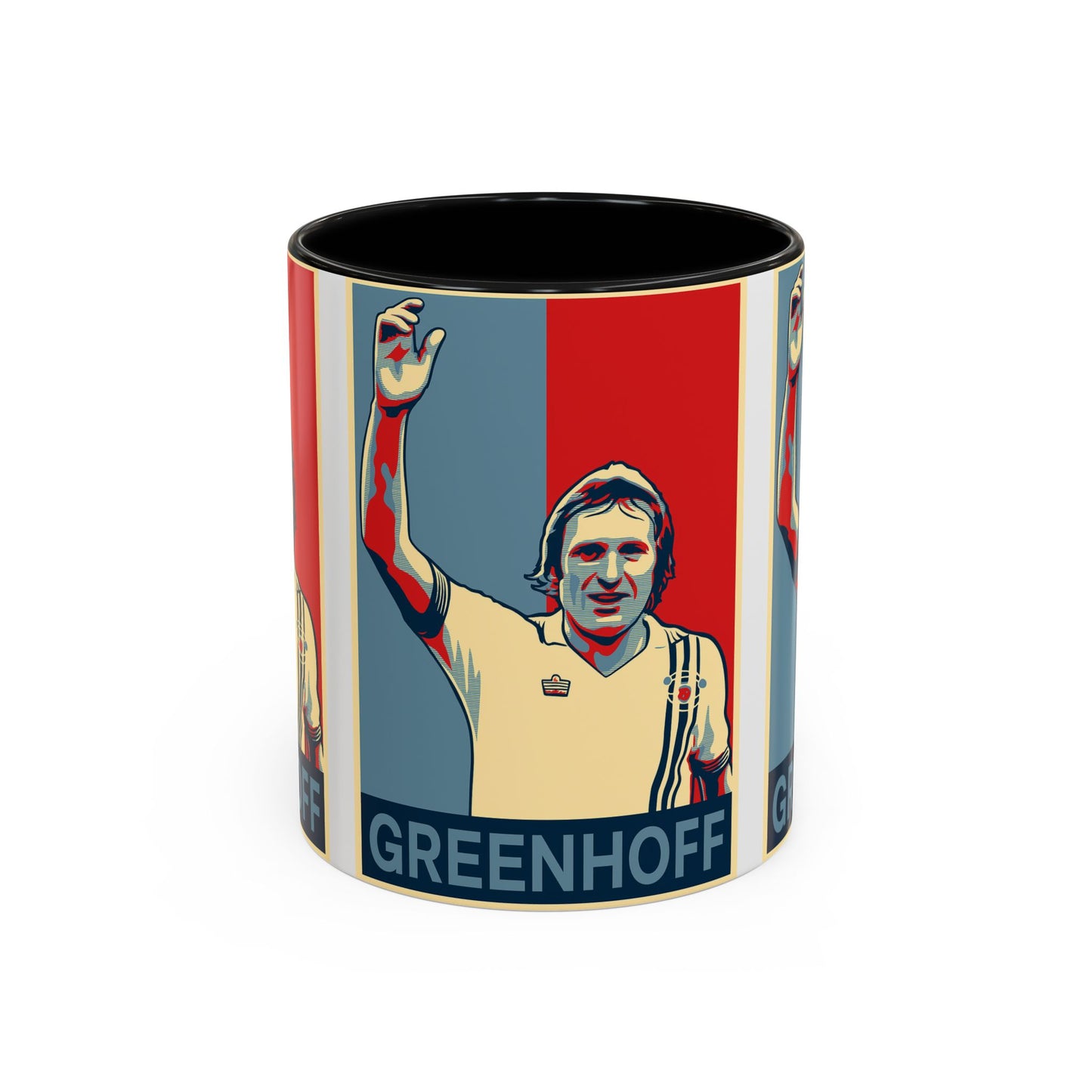 Jimmy Greenhoff Hope Away Mug - Manchester United