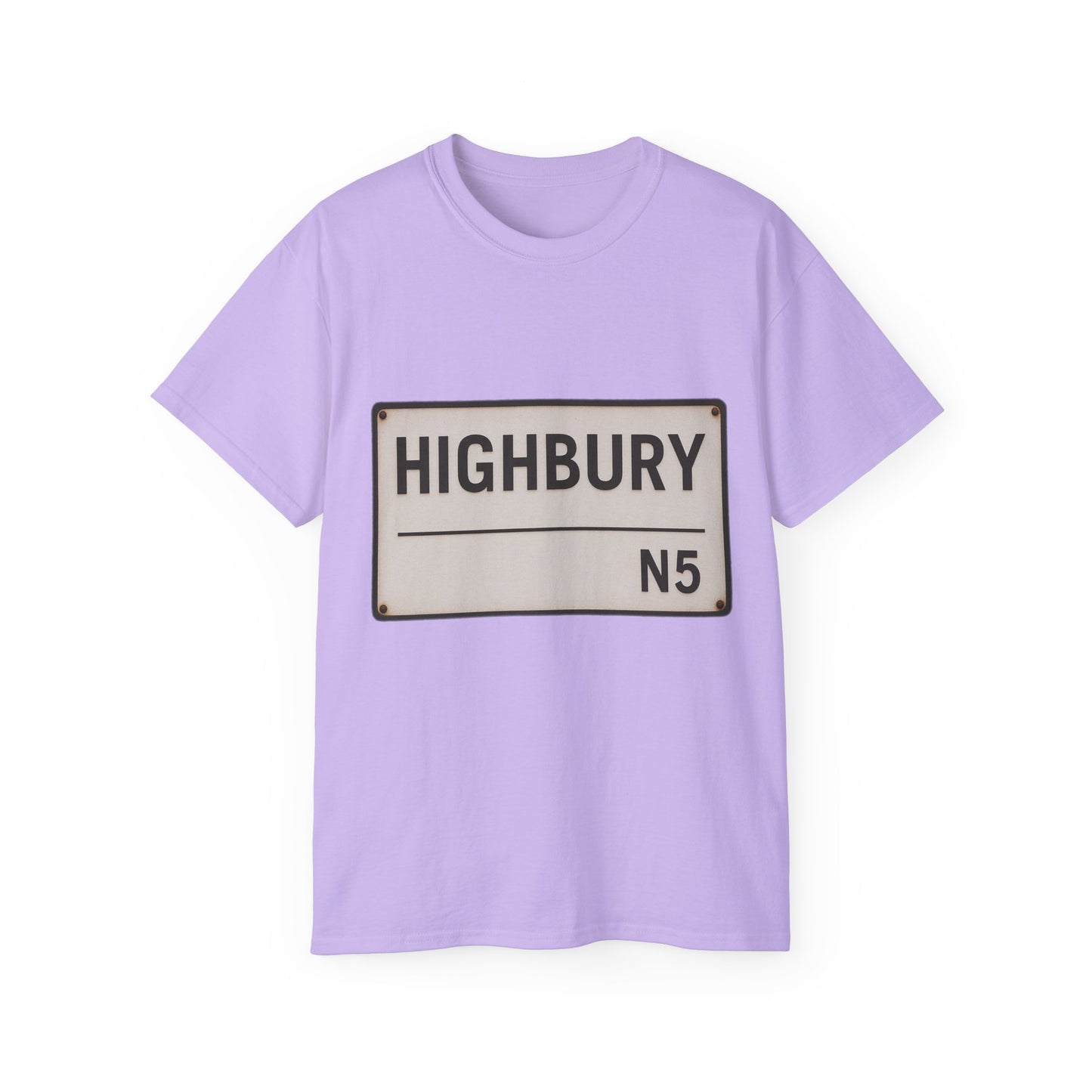 Highbury N5 Arsenal Road Sign T-Shirt