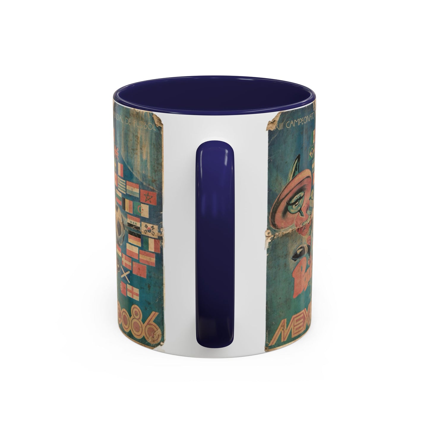 Mexico 86 Poster Pique Kick Coffee Mug (11, 15oz)