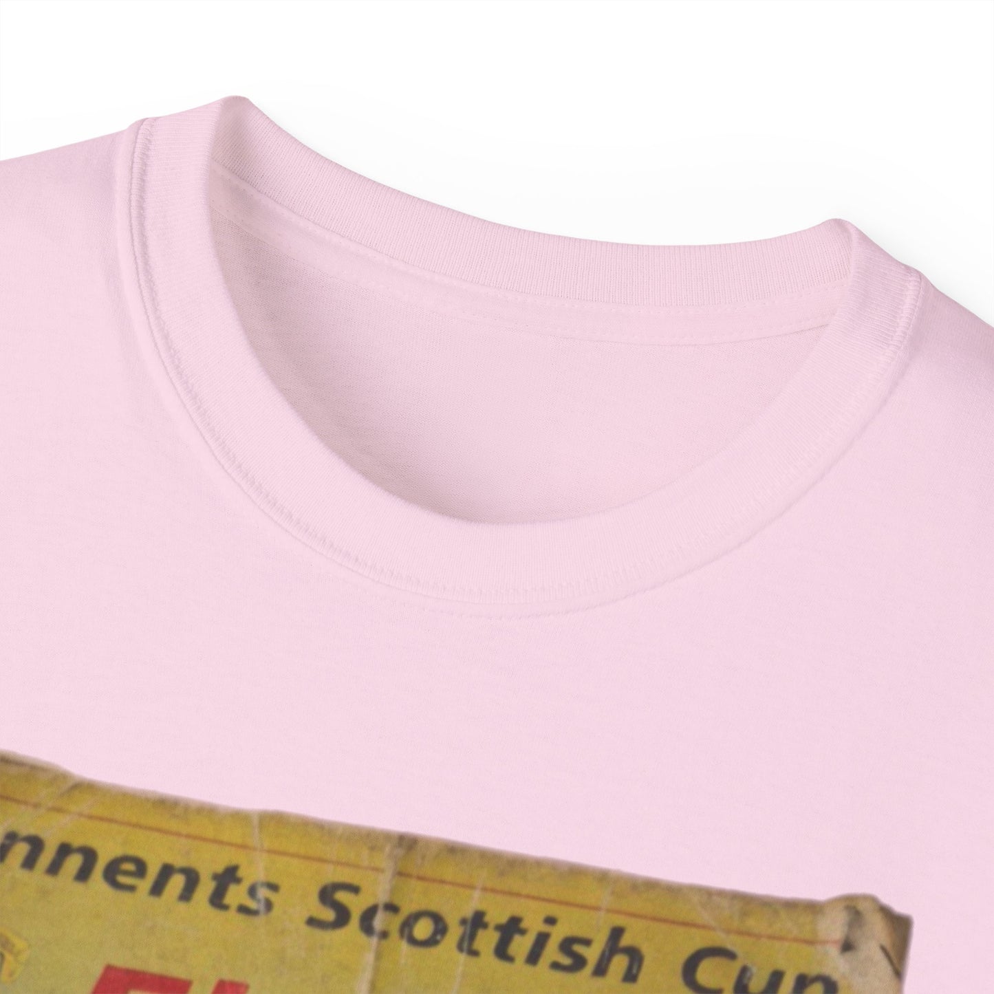 1997 Scottish Challenge Cup Final Programme Poster Unisex Ultra Cotton Tee