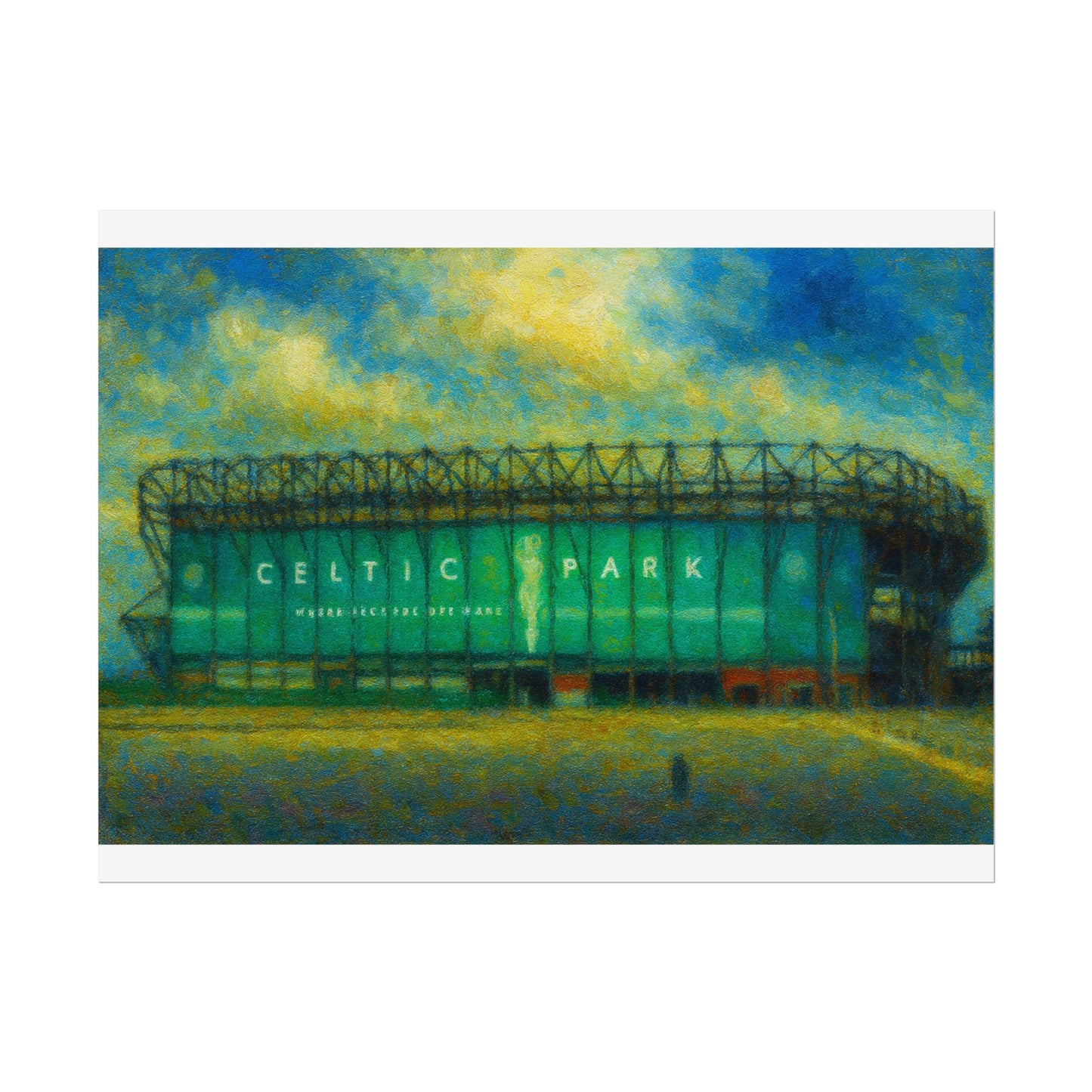 Celtic FC Celtic Park Art Print Poster