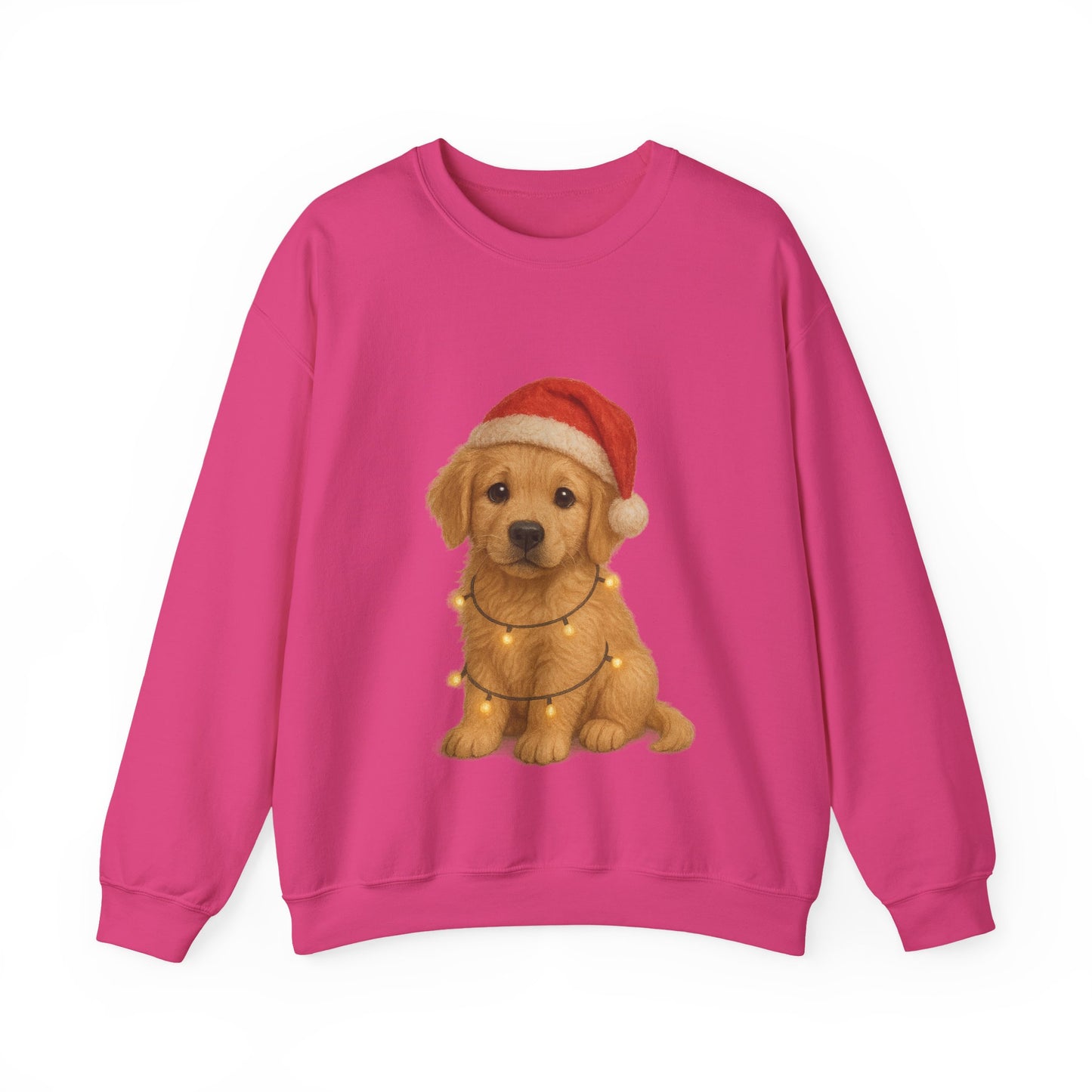 Golden Retriever Puppy Christmas Jumper