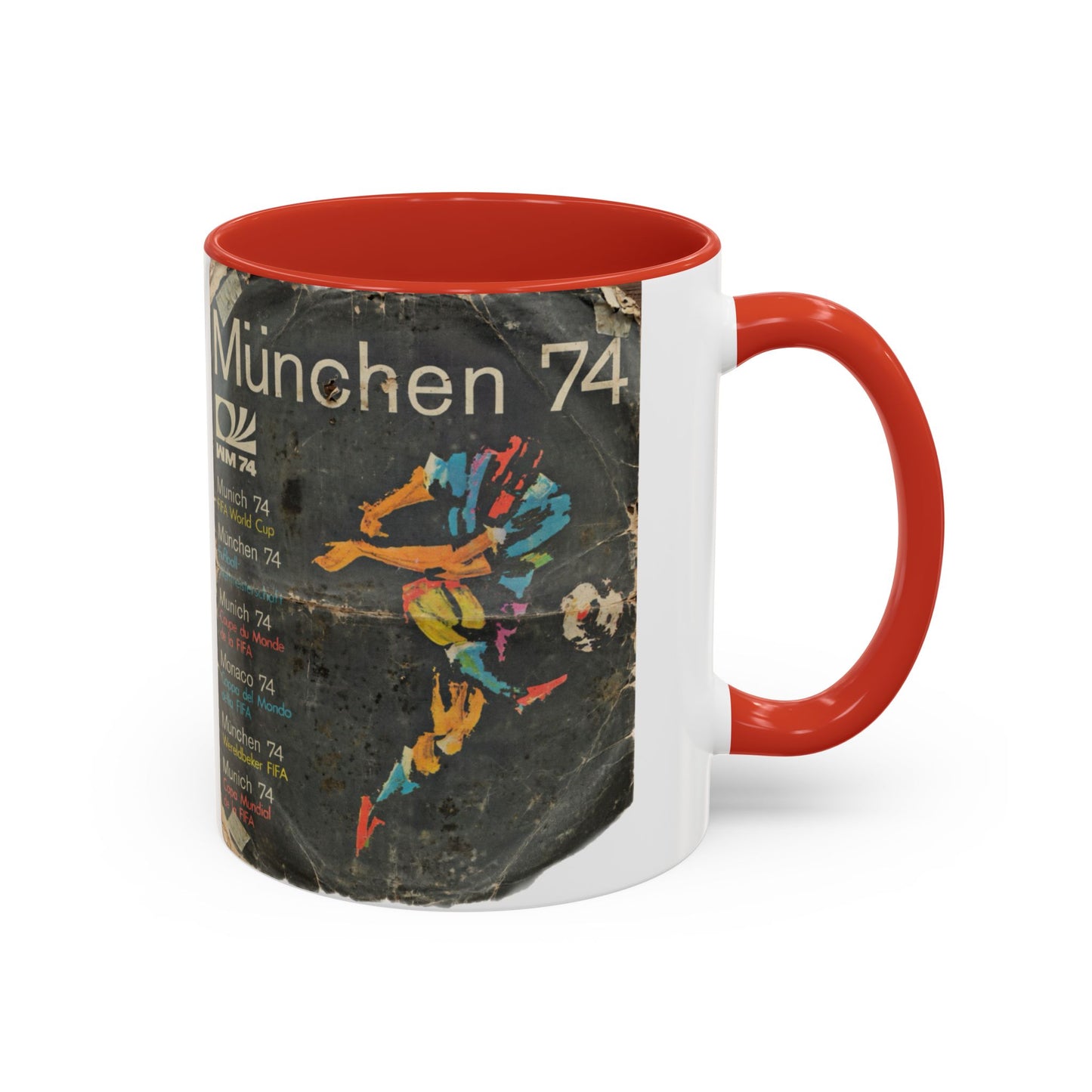 West Germany 1974 World Cup Poster Coffee Mug (11, 15oz)