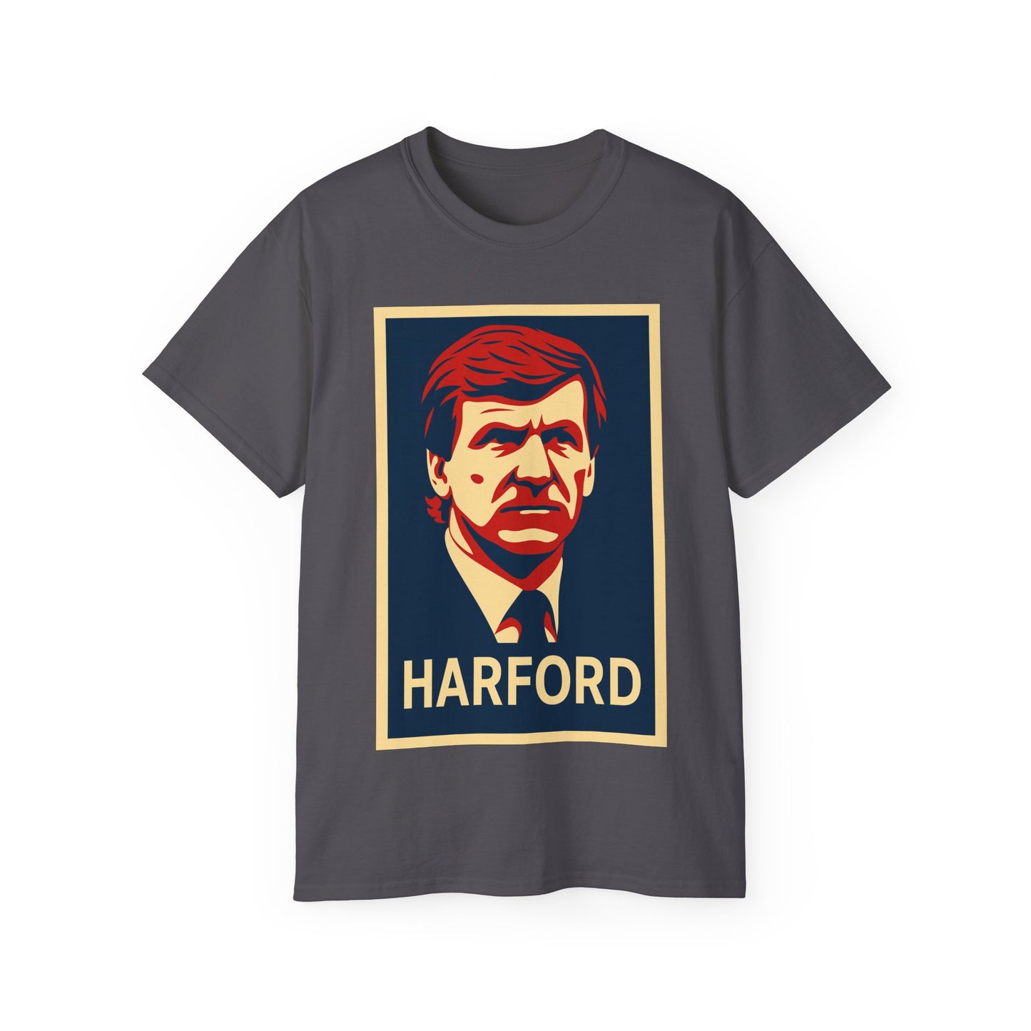 Ray Harford Hope Poster T-Shirt - Luton Town