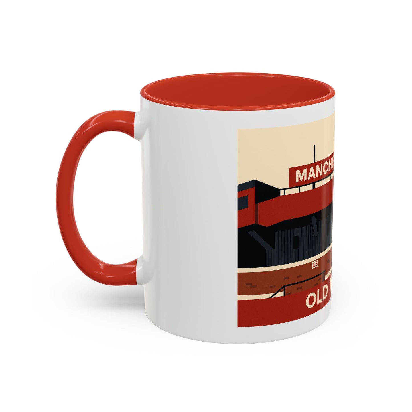 Manchester United - Old Trafford 1980s Mug