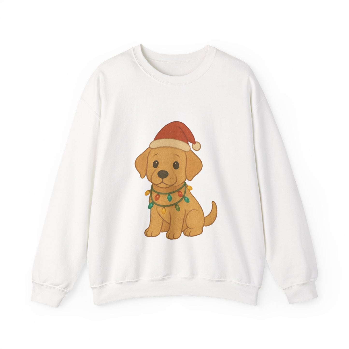 Cute Christmas Labrador Puppy Sweatshirt