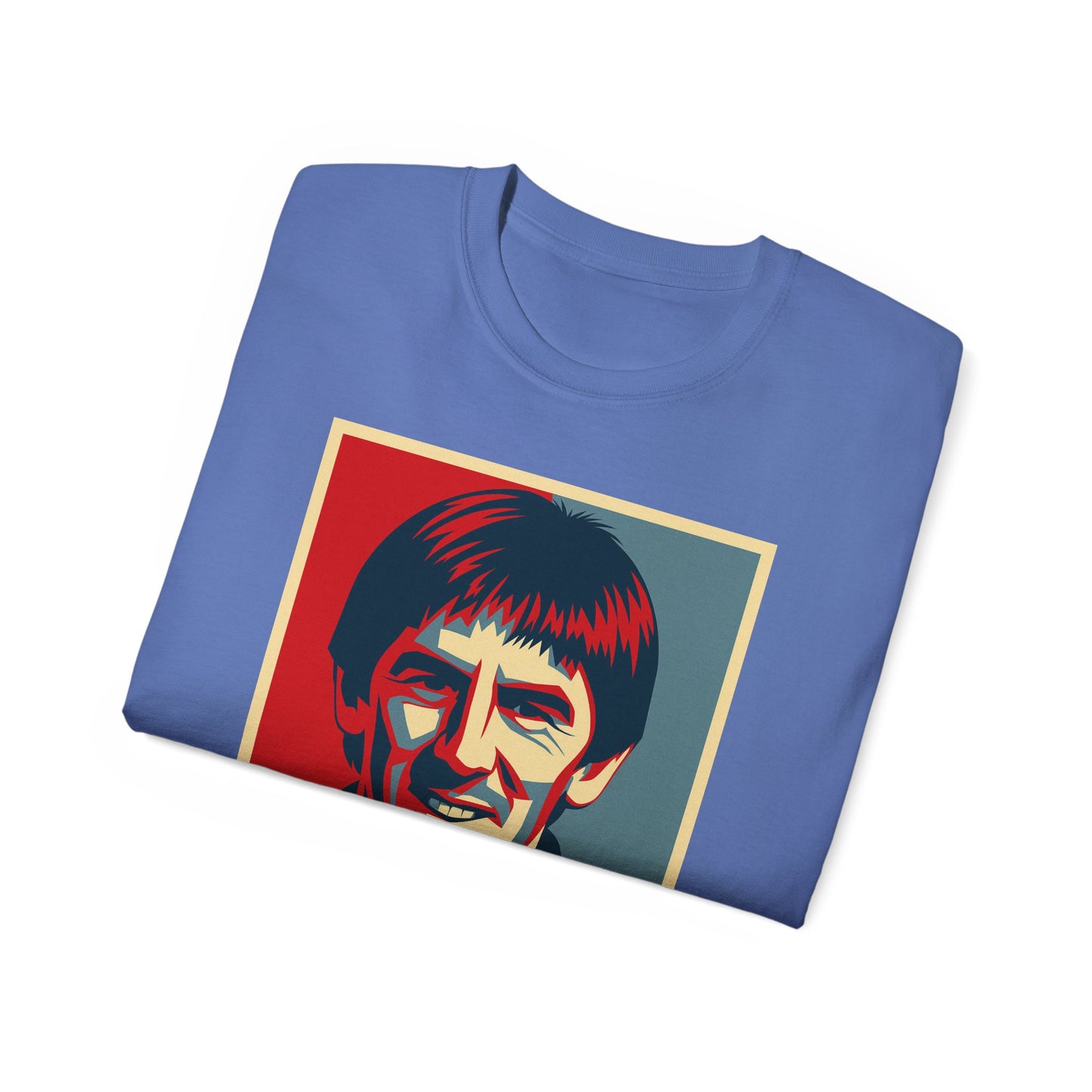 Peter Beardsley Hope Poster T-Shirt - Newcastle United