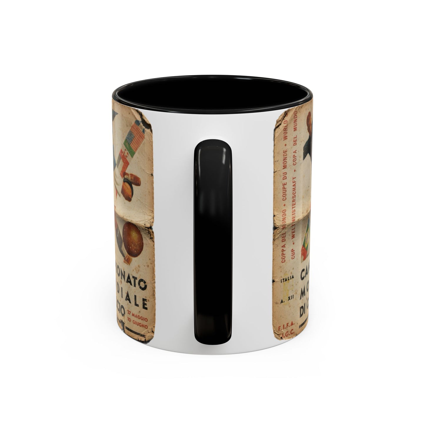 Italy 1934 World Cup Poster Coffee Mug (11, 15oz)