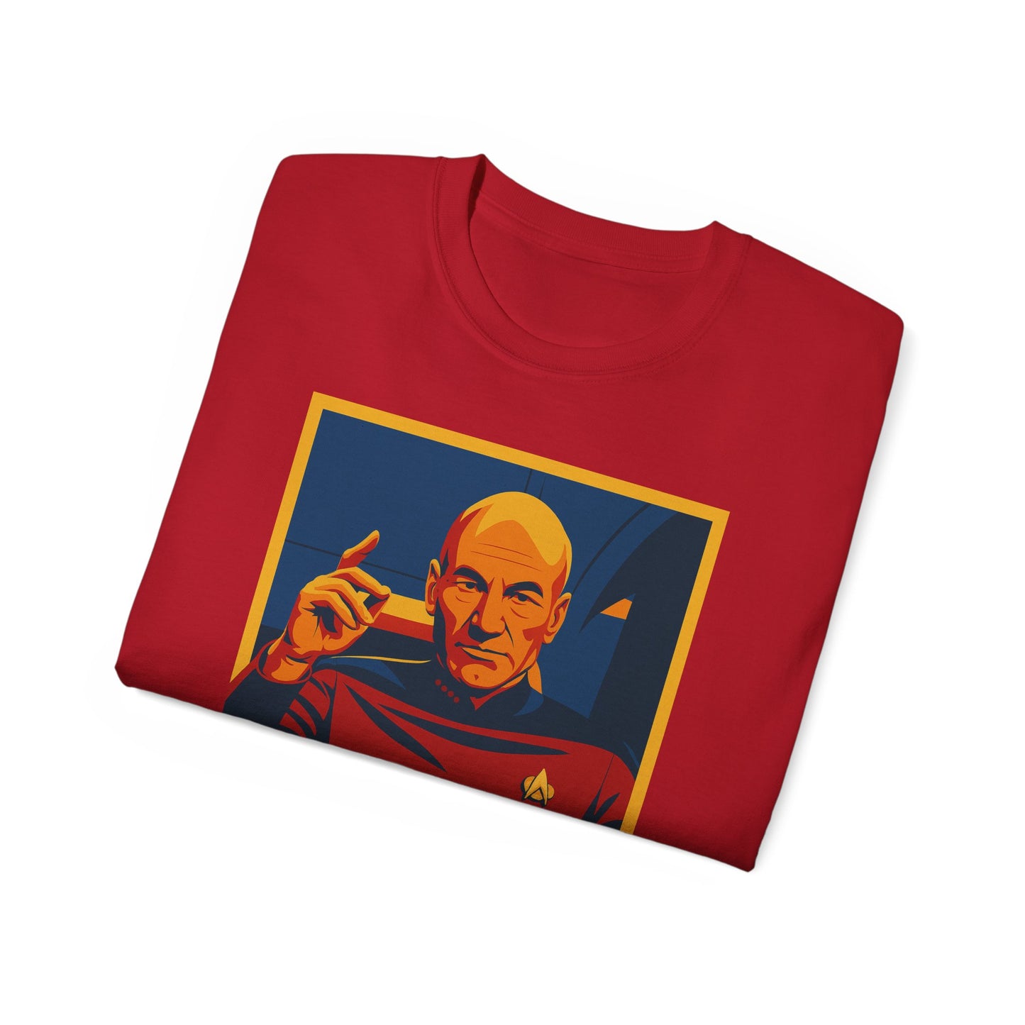 Captain Picard Engage T-Shirt