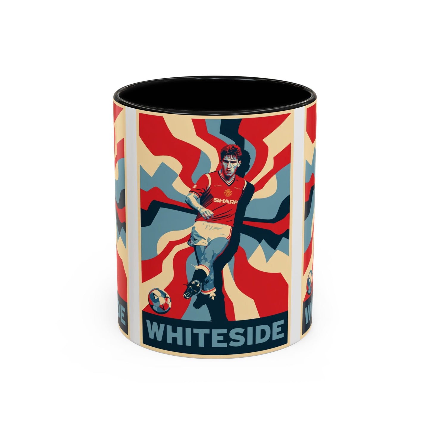 Norman Whiteside Accent Coffee Mug (11, 15oz)