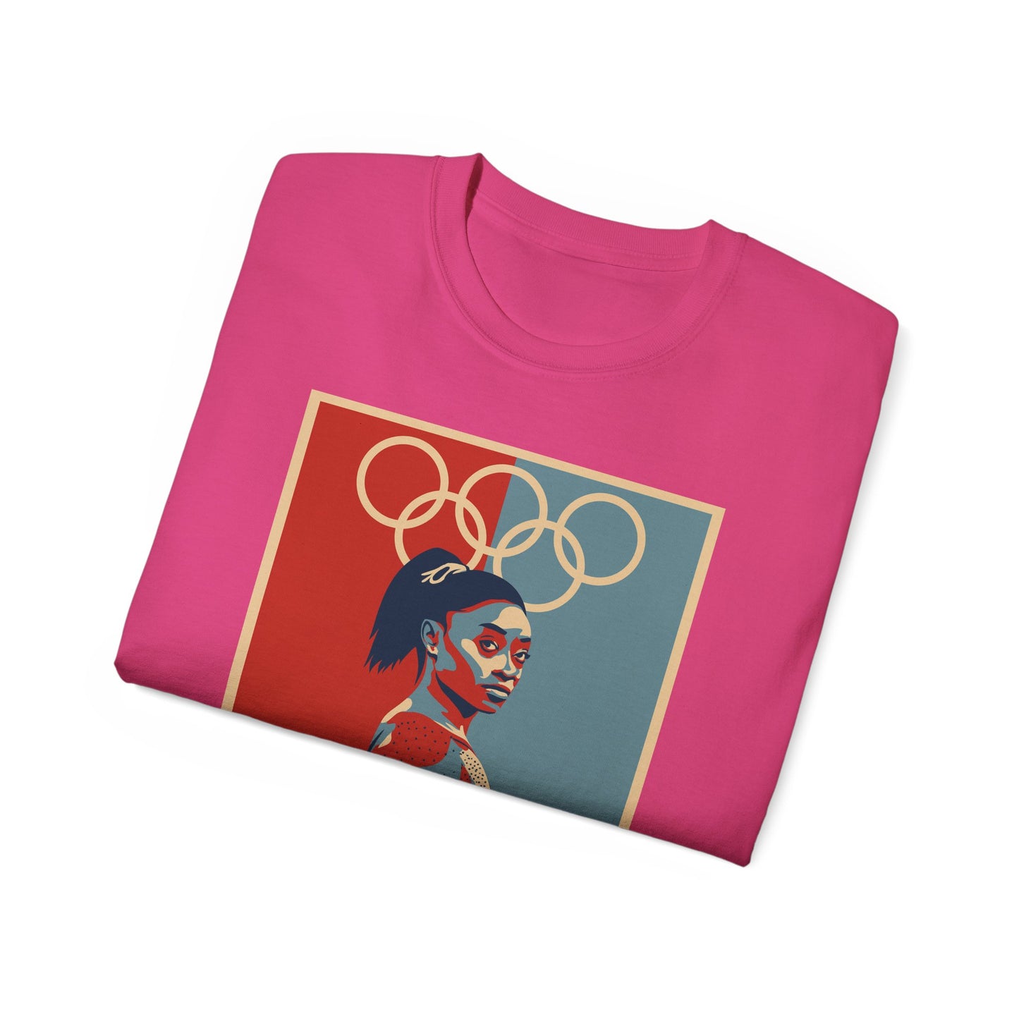 Simone Biles Olympic Rings T-Shirt