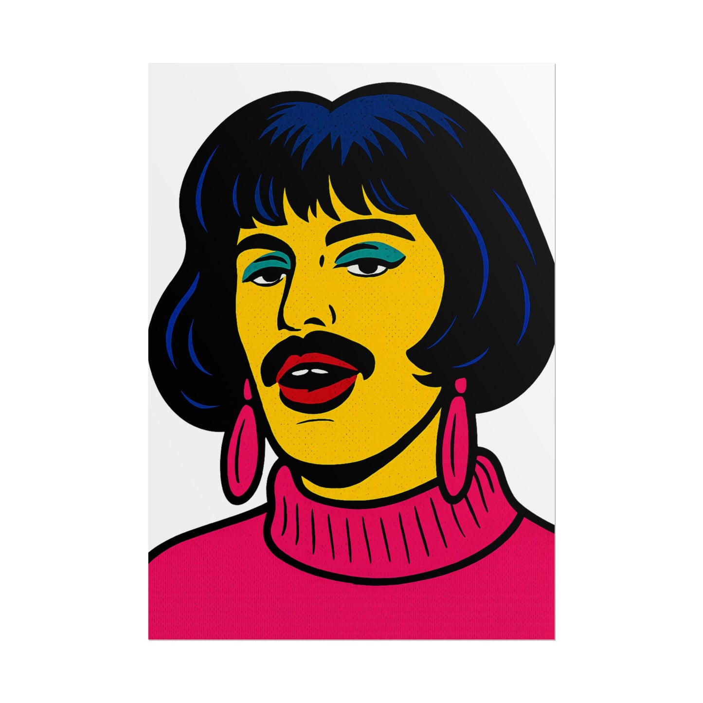 Mercury Pop Art I Want To Break Free Poster