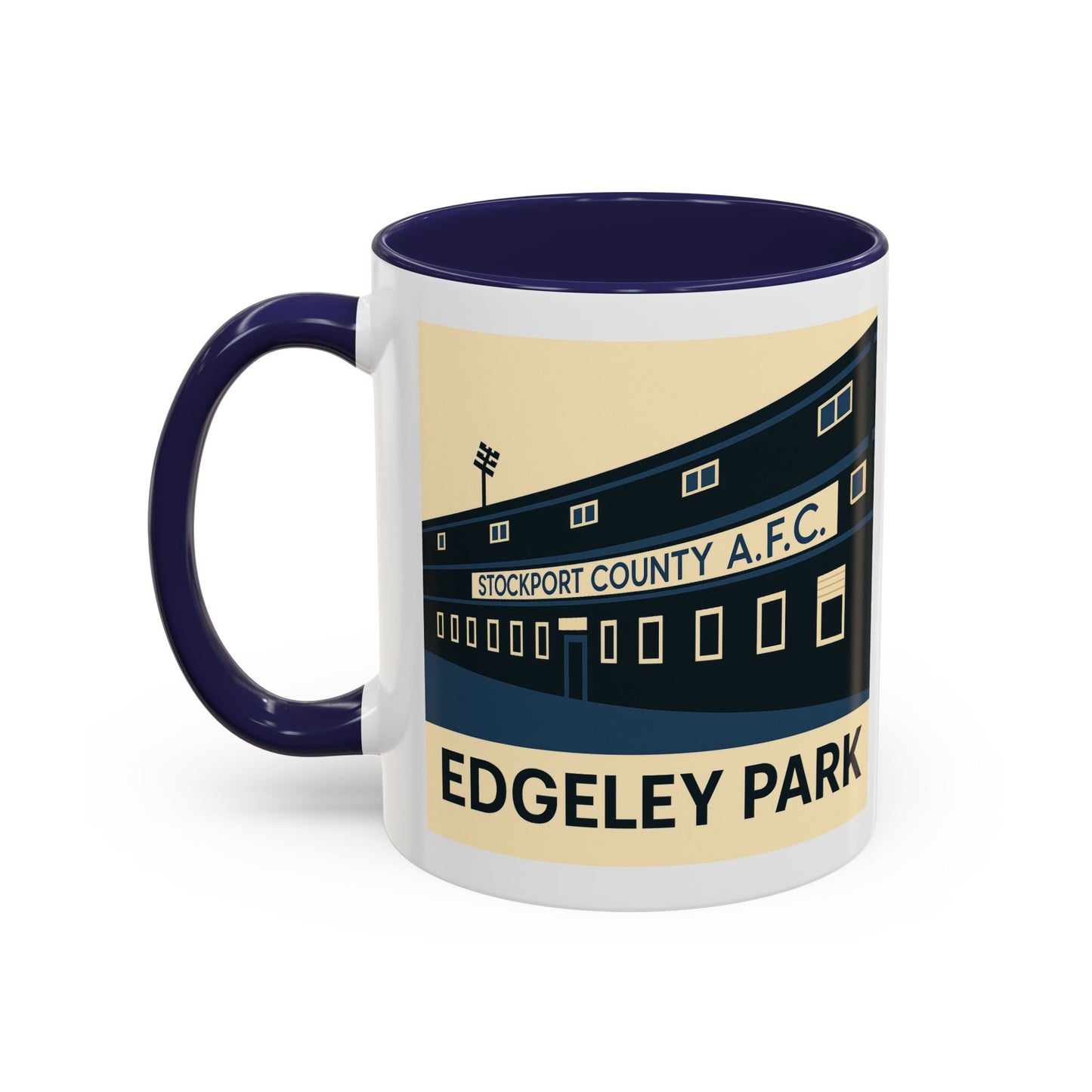 Stockport County Coffee Mug - Edgeley Park