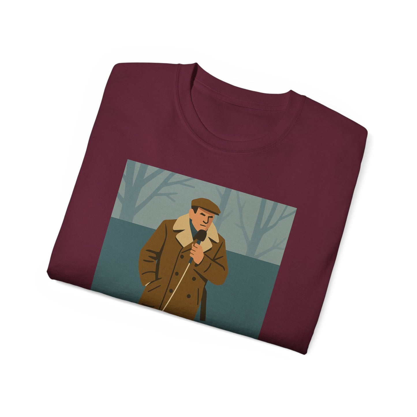 John Motson In The Snow T-Shirt