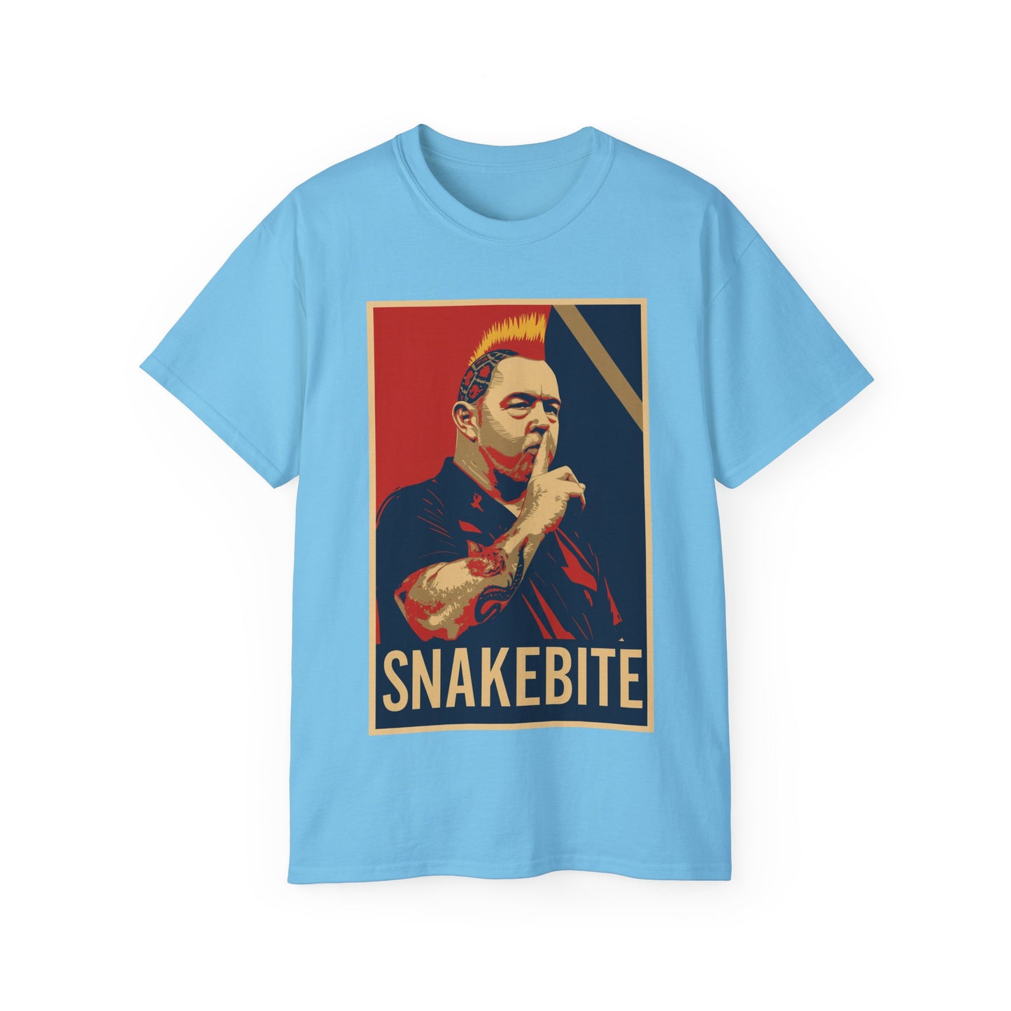 Peter Wright Snakebite Shhh Darts T-Shirt
