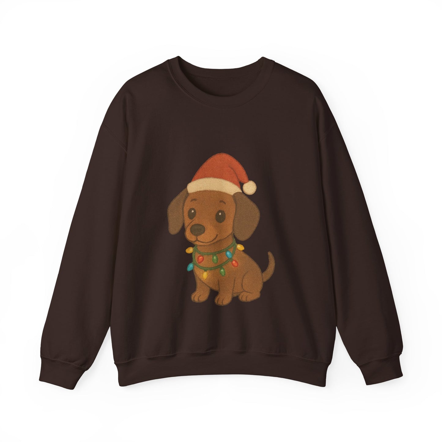 Christmas Dachshund Puppy Christmas Sweatshirt