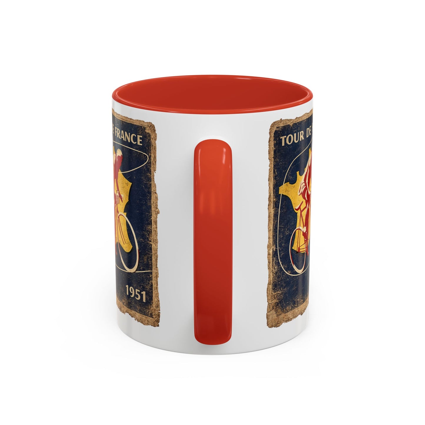 Tour de France 1951 Poster  Coffee Mug (11, 15oz)