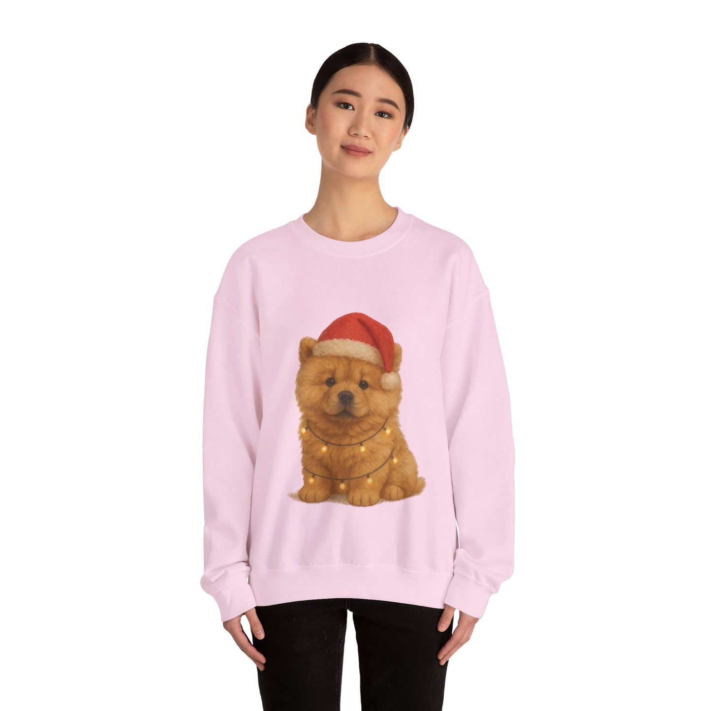 Chow Chow Puppy Christmas Jumper
