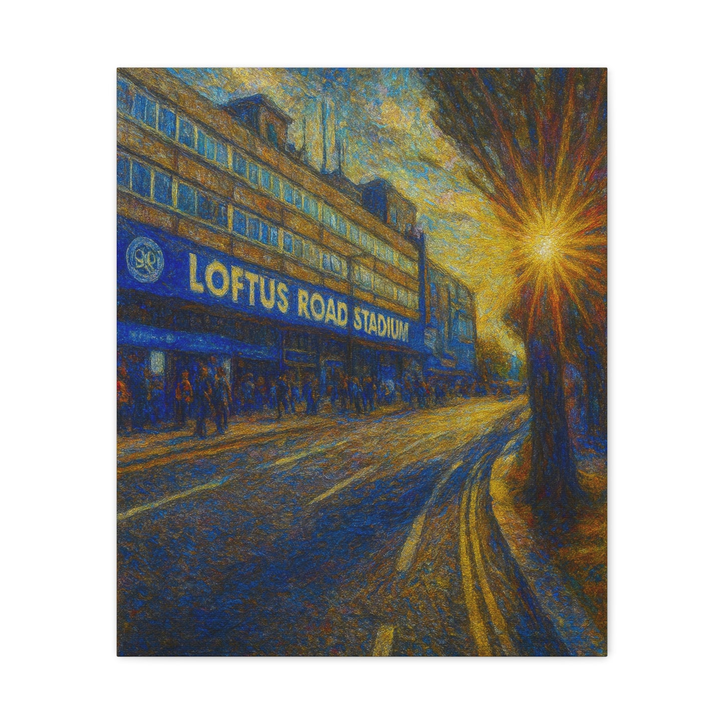Queens Park Rangers Loftus Road Stadium Canvas Print