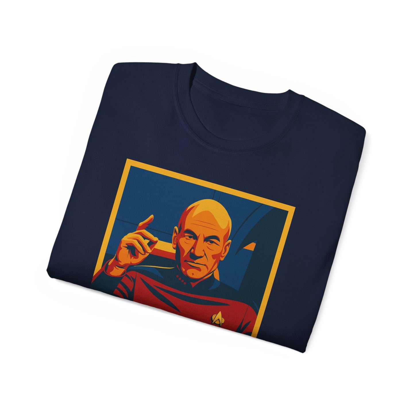 Captain Picard Engage T-Shirt