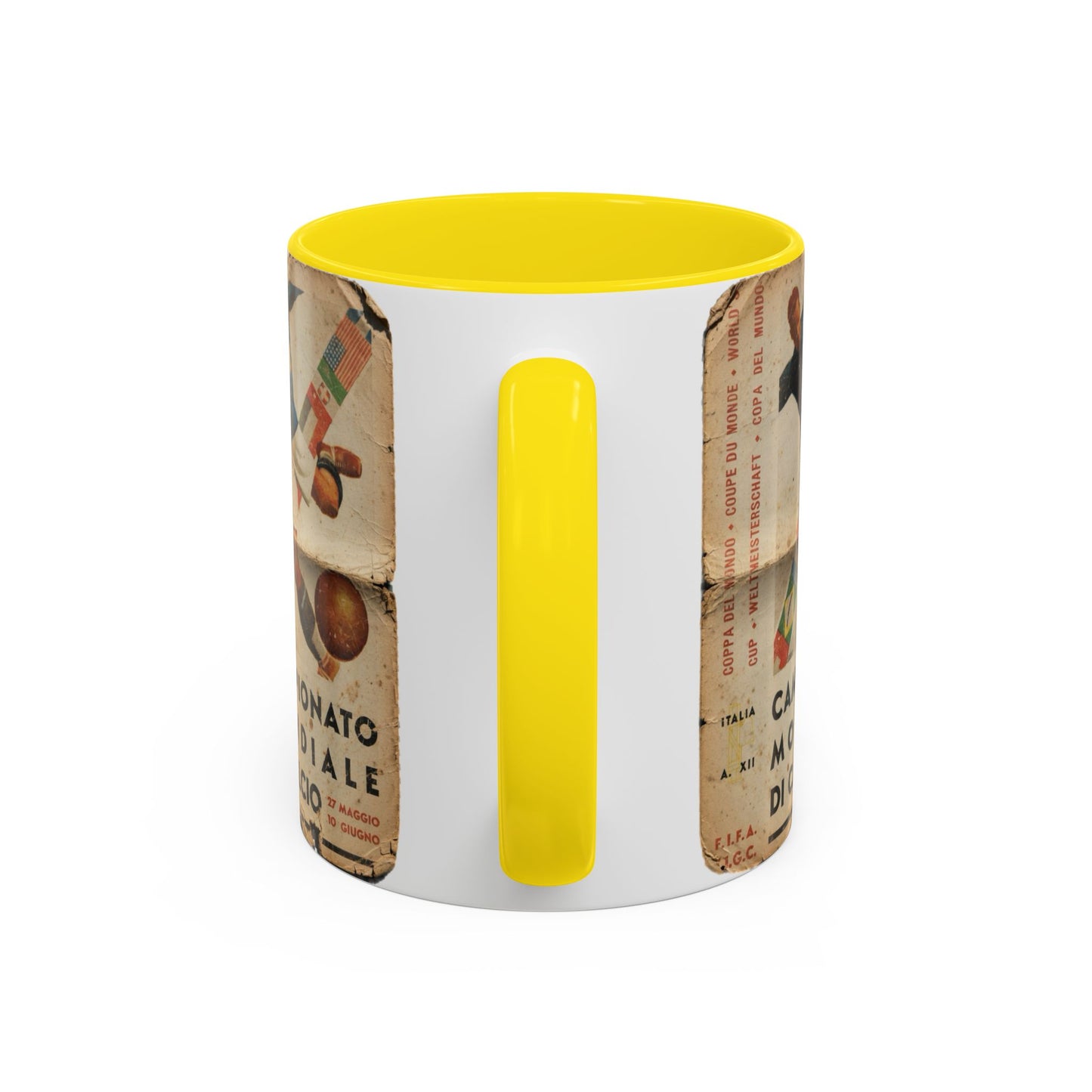 Italy 1934 World Cup Poster Coffee Mug (11, 15oz)