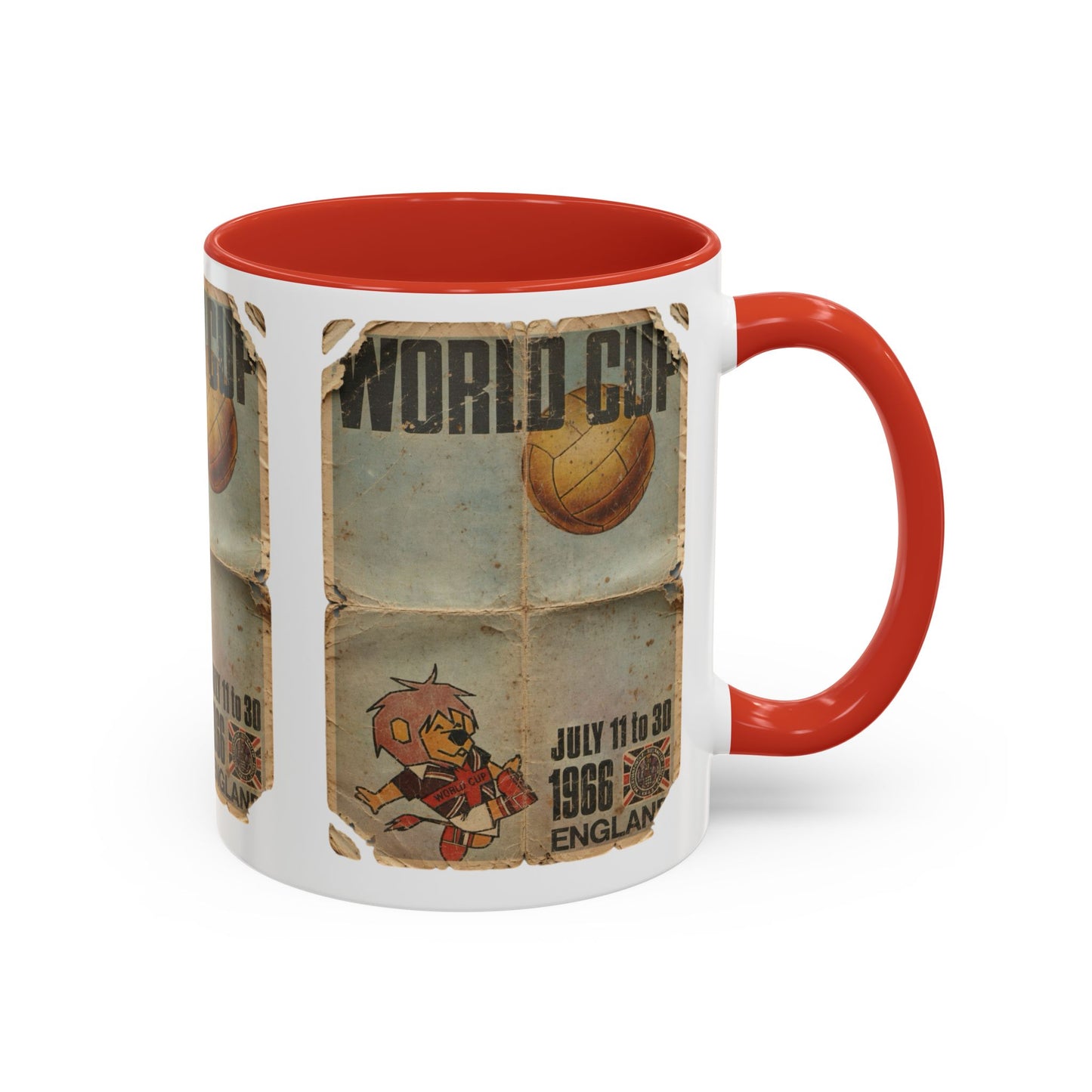 England 66 World Cup Poster Coffee Mug (11, 15oz)