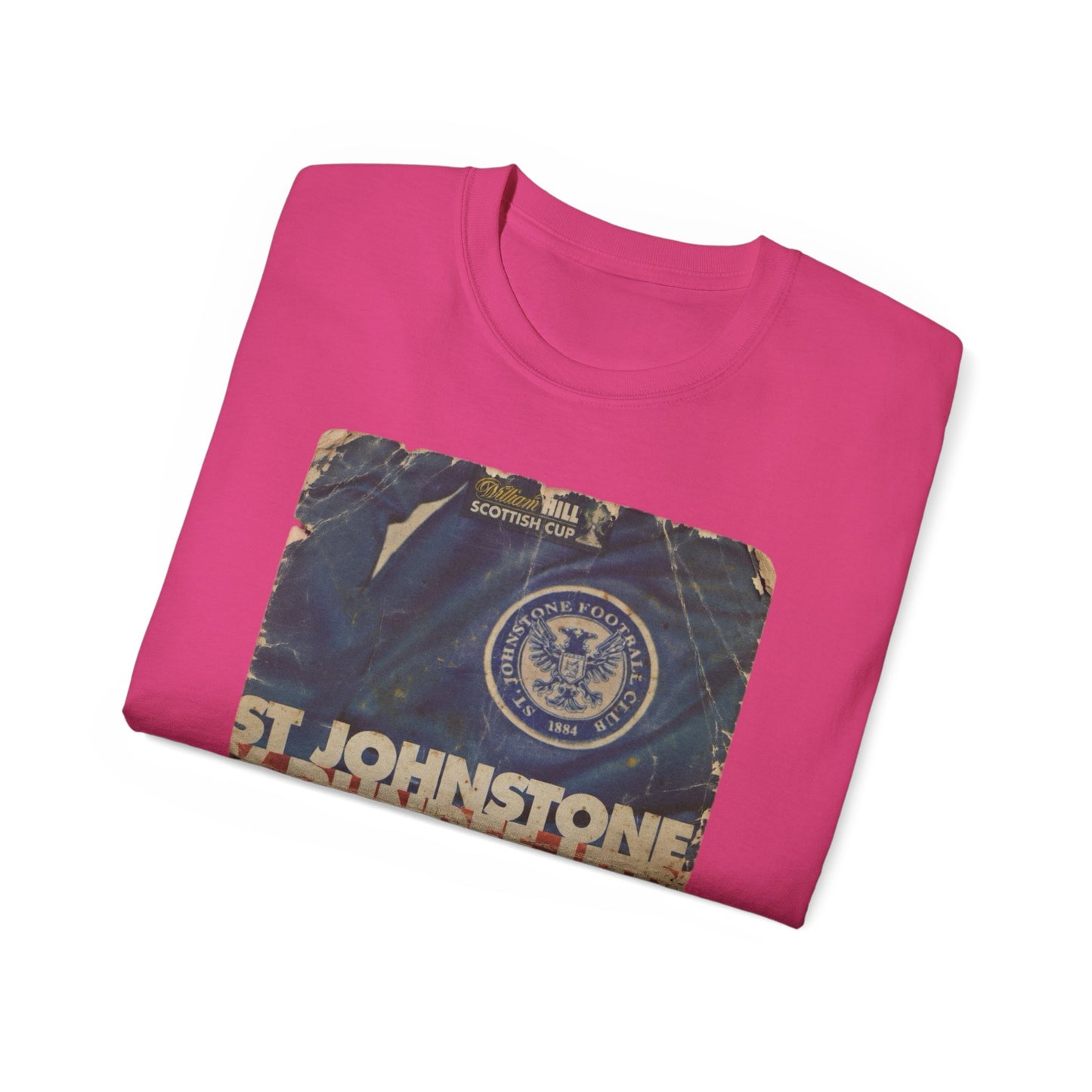 2014 Scottish Challenge Cup Final Dundee United St Johnstone Programme Poster Unisex Ultra Cotton Tee