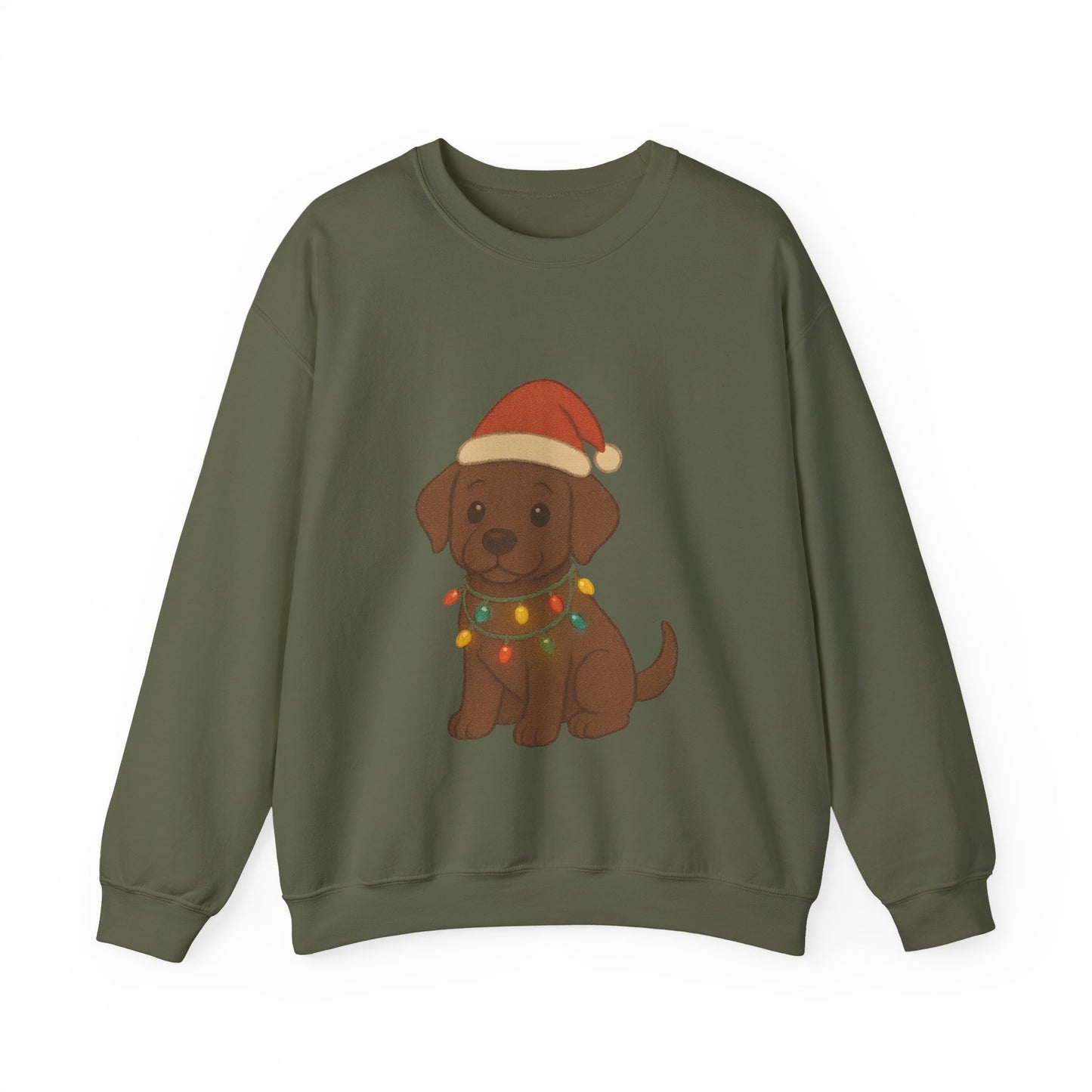 Christmas Chocolate Labrador Sweatshirt