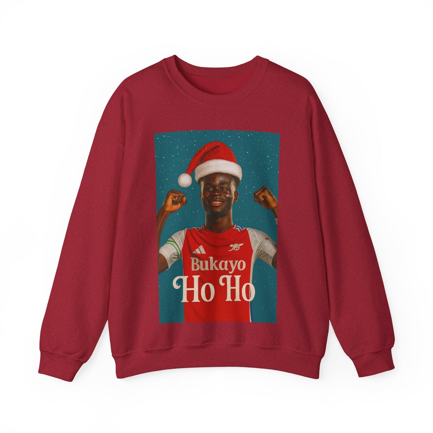 Bukayo Saka Arsenal Christmas Jumper