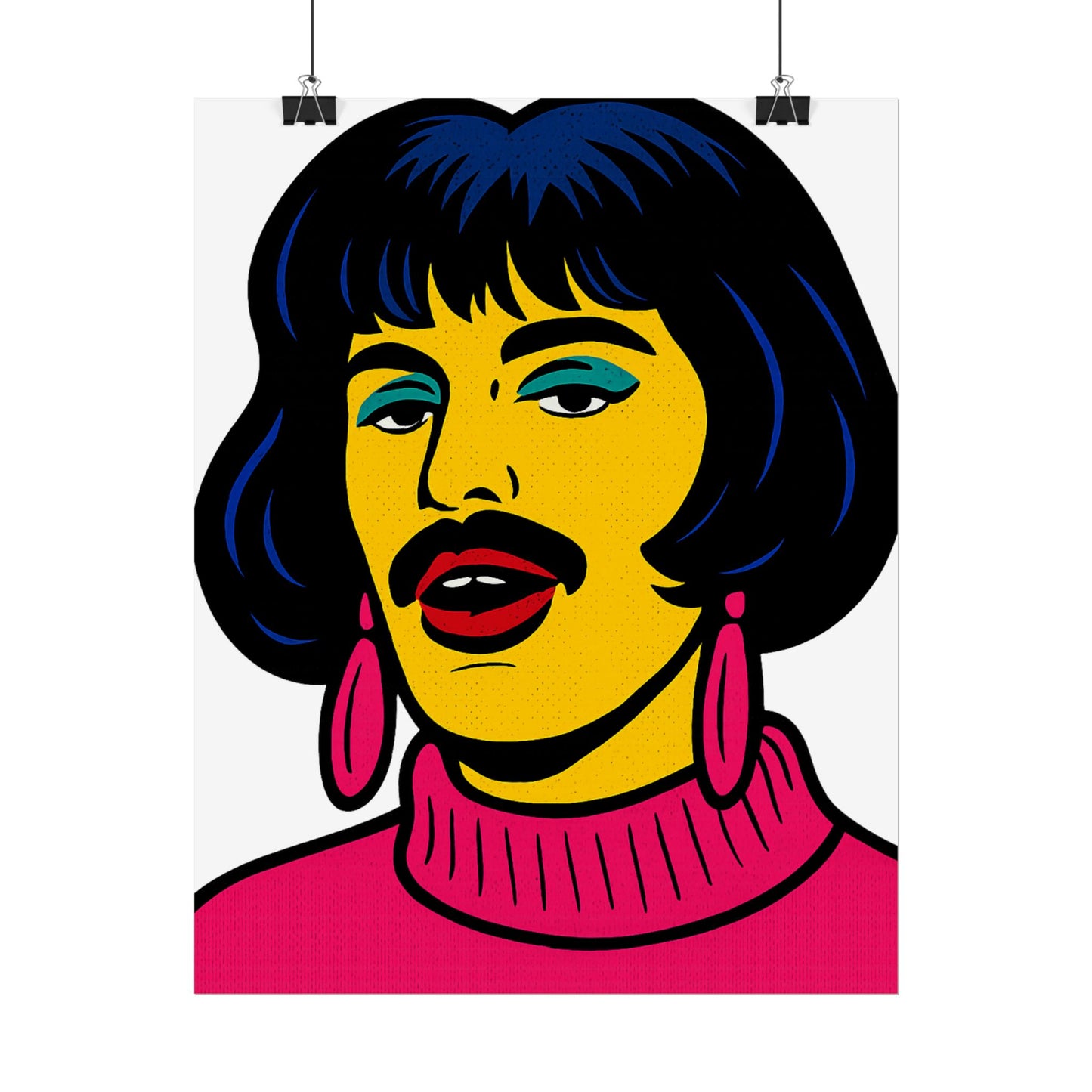 Mercury Pop Art I Want To Break Free Poster