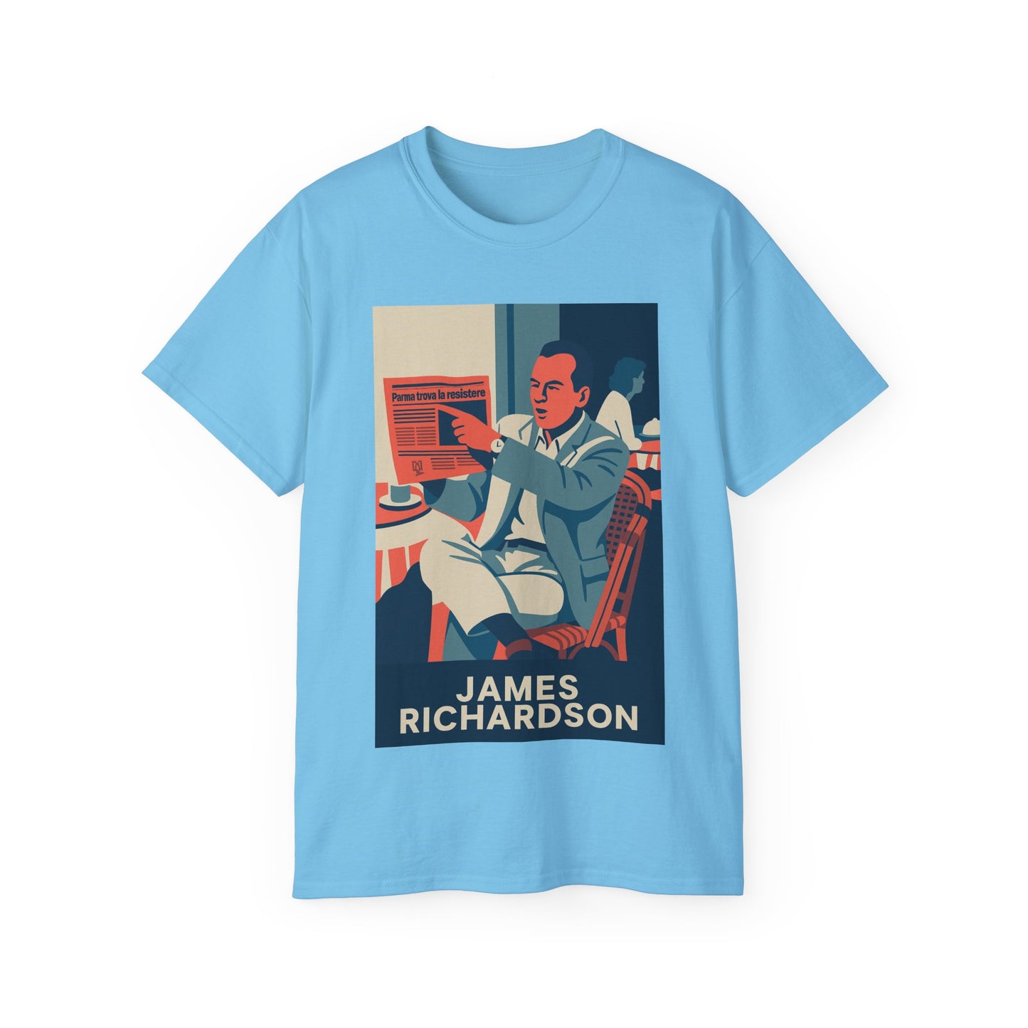 James Richardson Football Italia Channel 4 T-Shirt