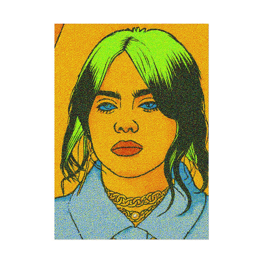 Billie Pop Art Poster