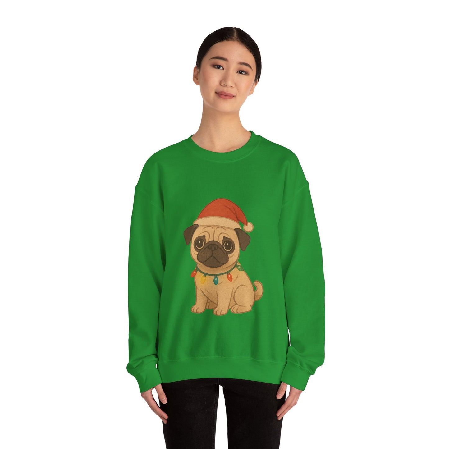 Christmas Pug Puppy Jumper