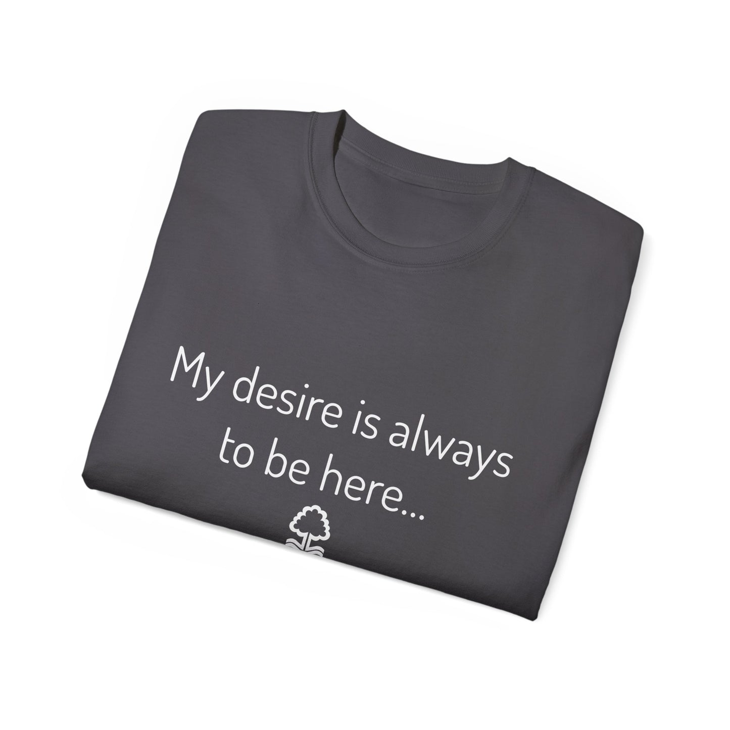 My Desire Is Always to Be Here Nottingham Forest T-Shirt