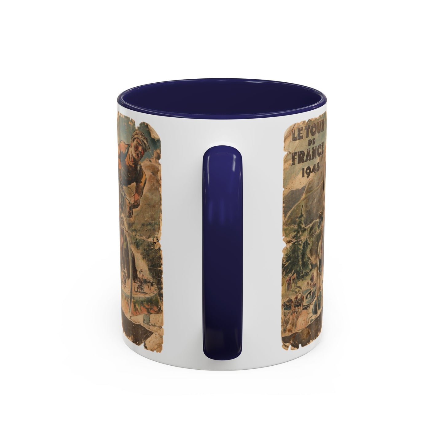 Tour De France 1948 Poster Coffee Mug (11, 15oz)