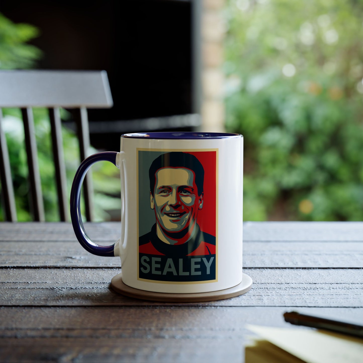 Les Sealey Hope Poster Mug - Manchester United