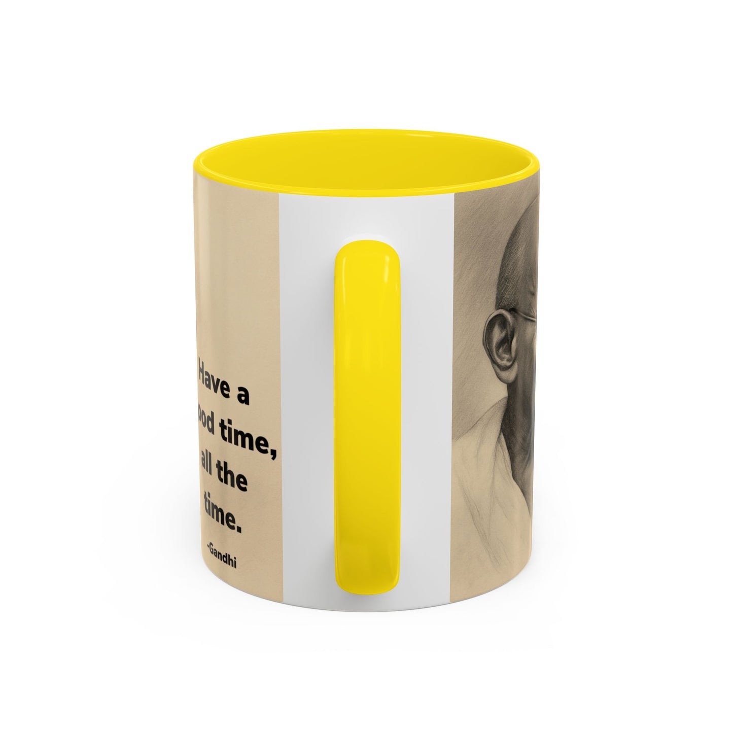 Inspirational Gandhi Quote Mug