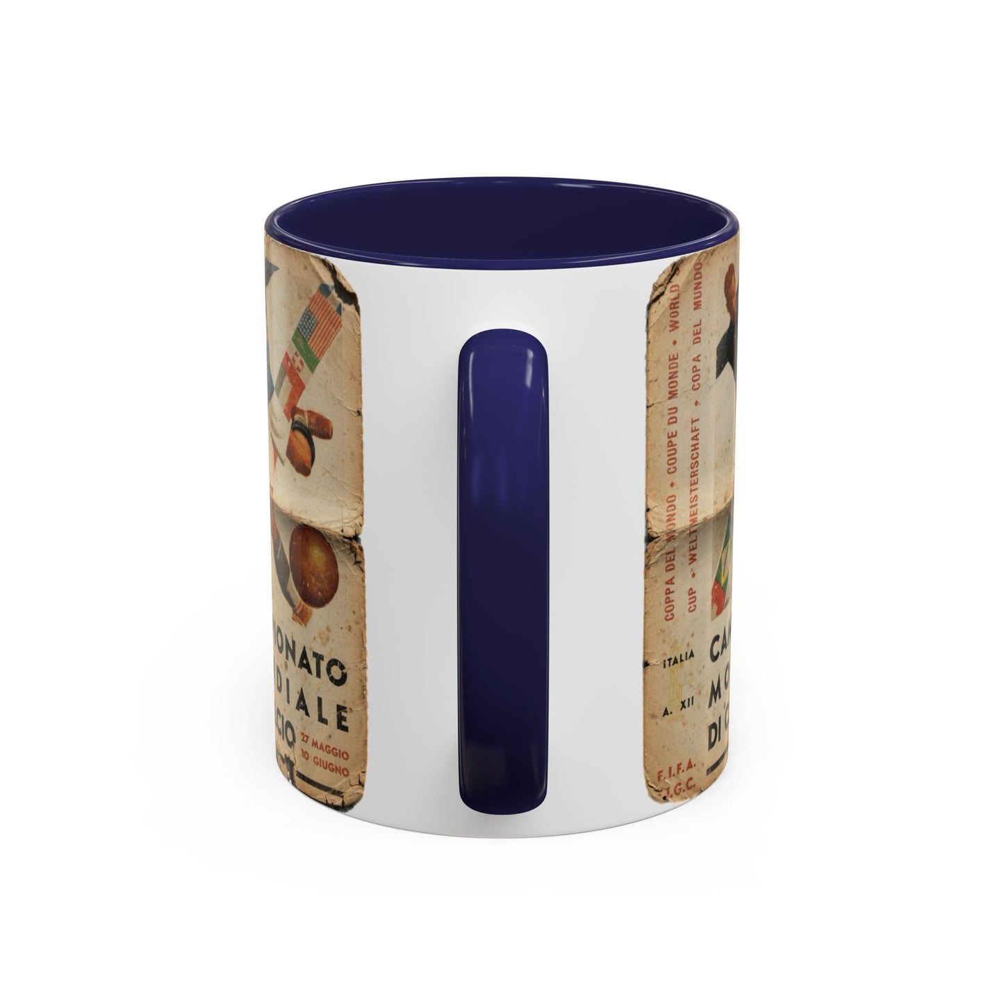 Italy 1934 World Cup Poster Coffee Mug (11, 15oz)