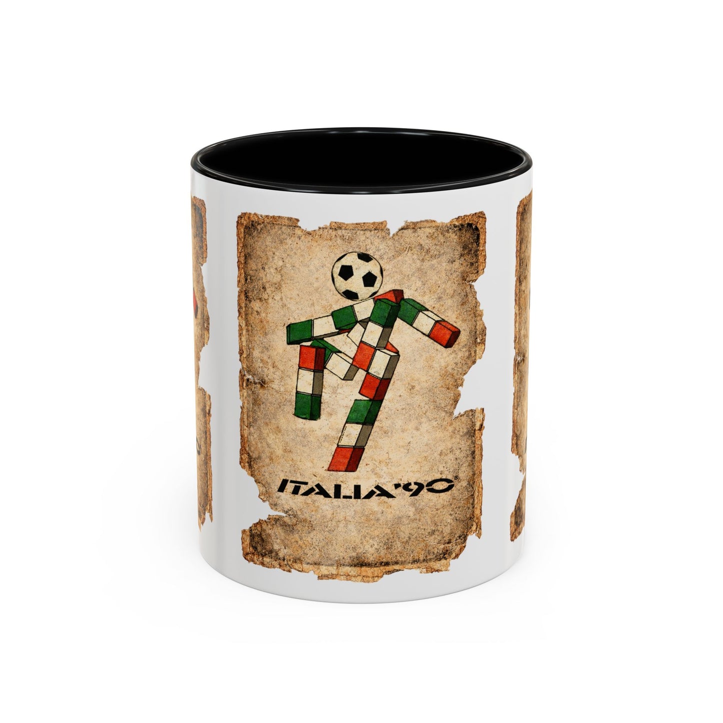 Italia 90 Ciao Mascot Poster Coffee Mug (11, 15oz)