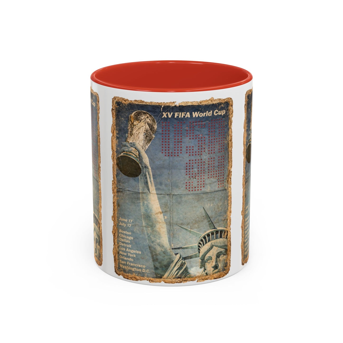 USA 94 World Cup Liberty Poster Coffee Mug (11, 15oz)