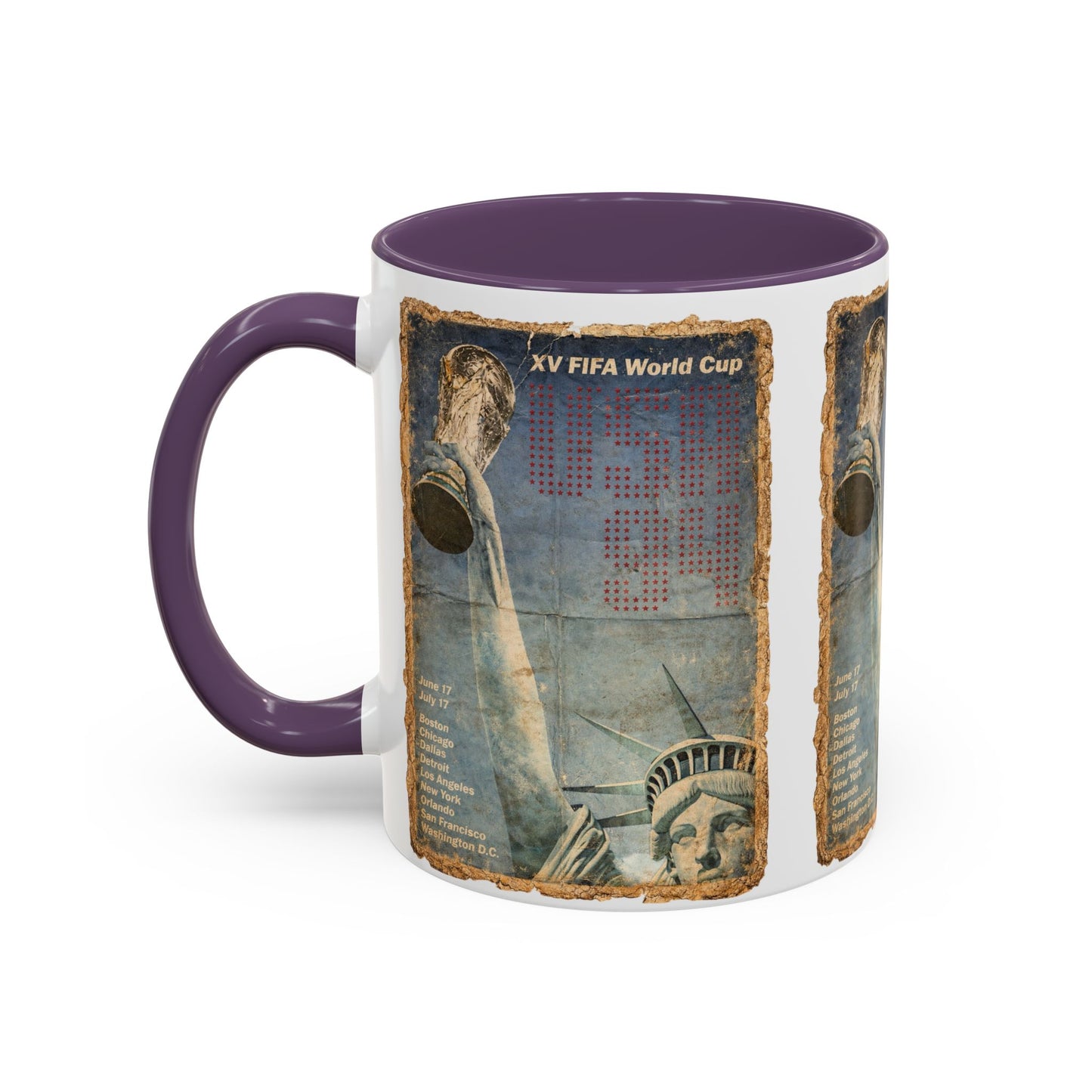 USA 94 World Cup Liberty Poster Coffee Mug (11, 15oz)