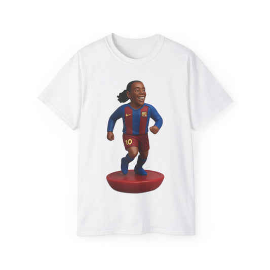 Ronaldinho Subbuteo T-Shirt - Barcelona