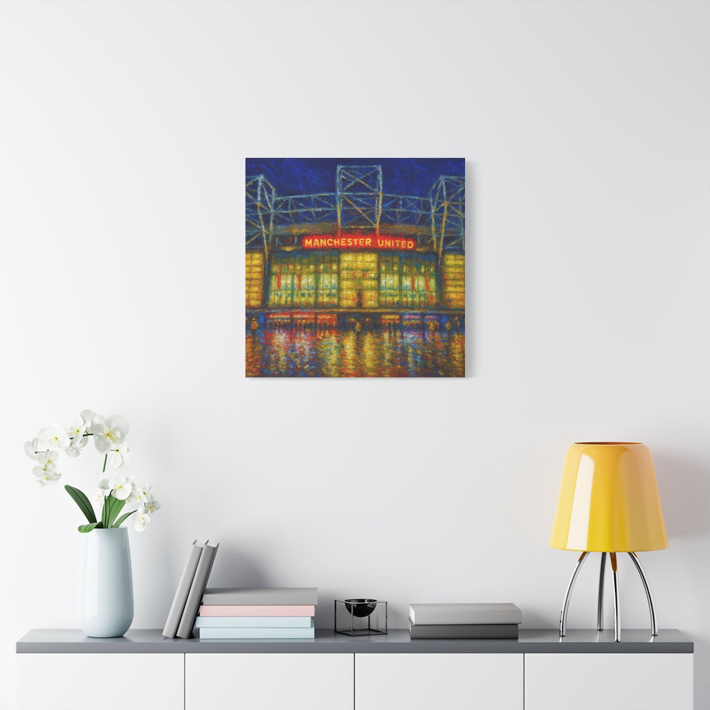 Manchester United Old Trafford Art Print Canvas
