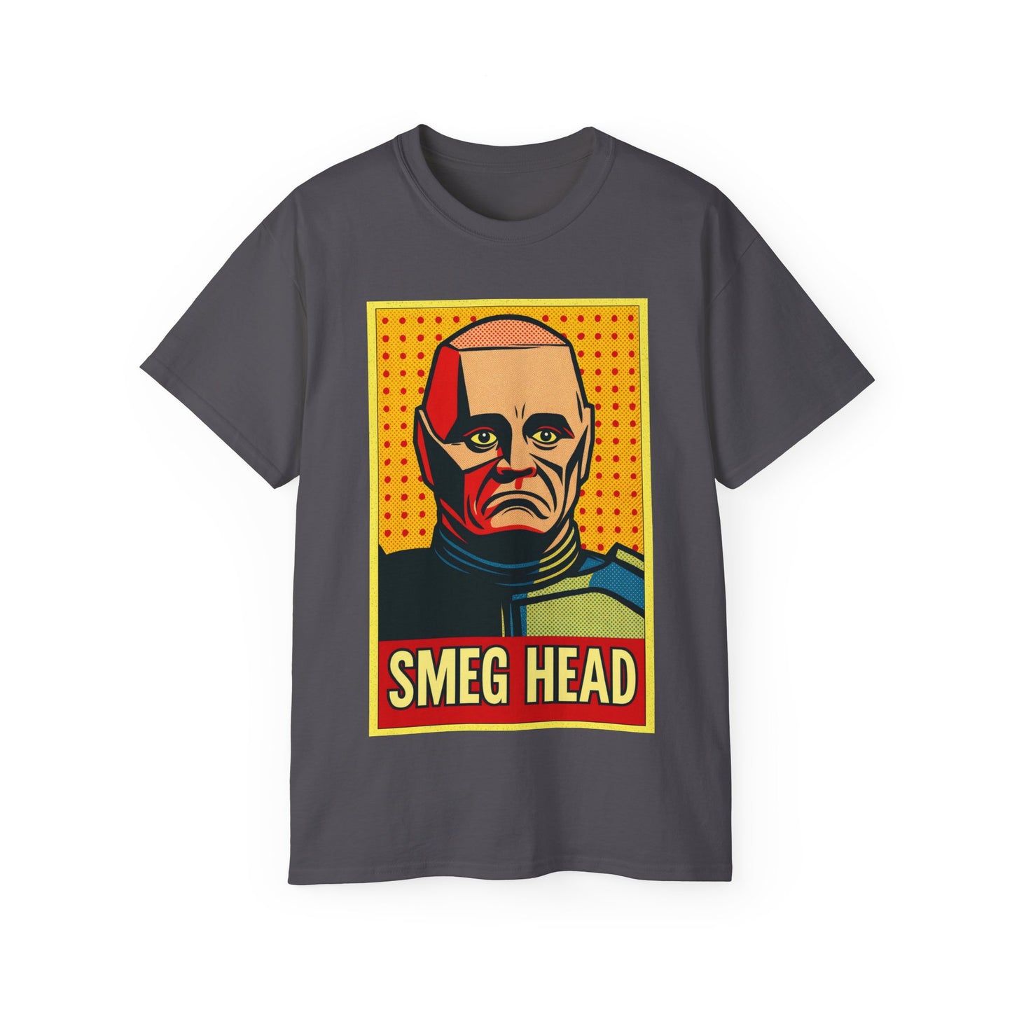 Kryten Smeg Head Red Dwarf T-Shirt
