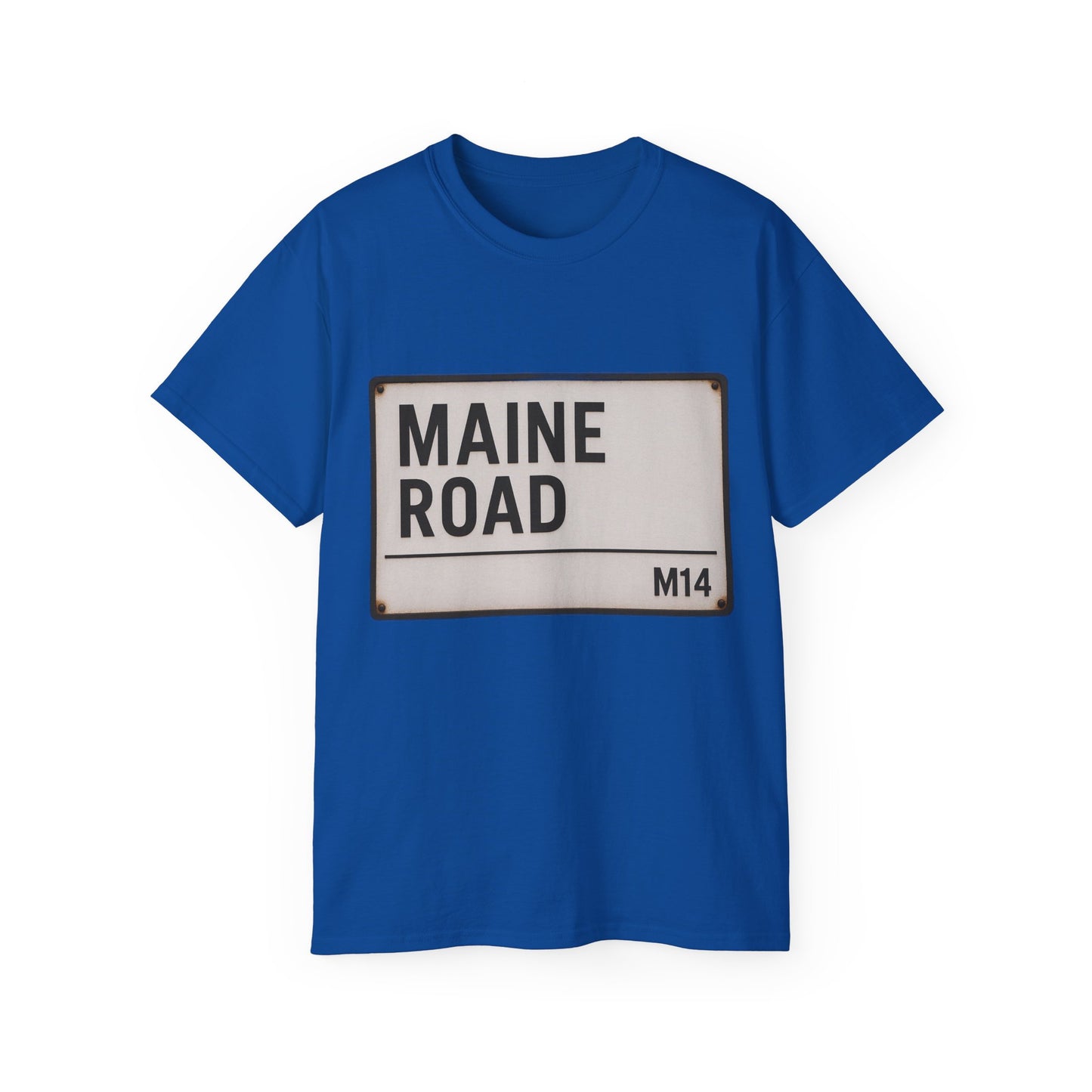 Maine Road Manchester City Road SignT-Shirt